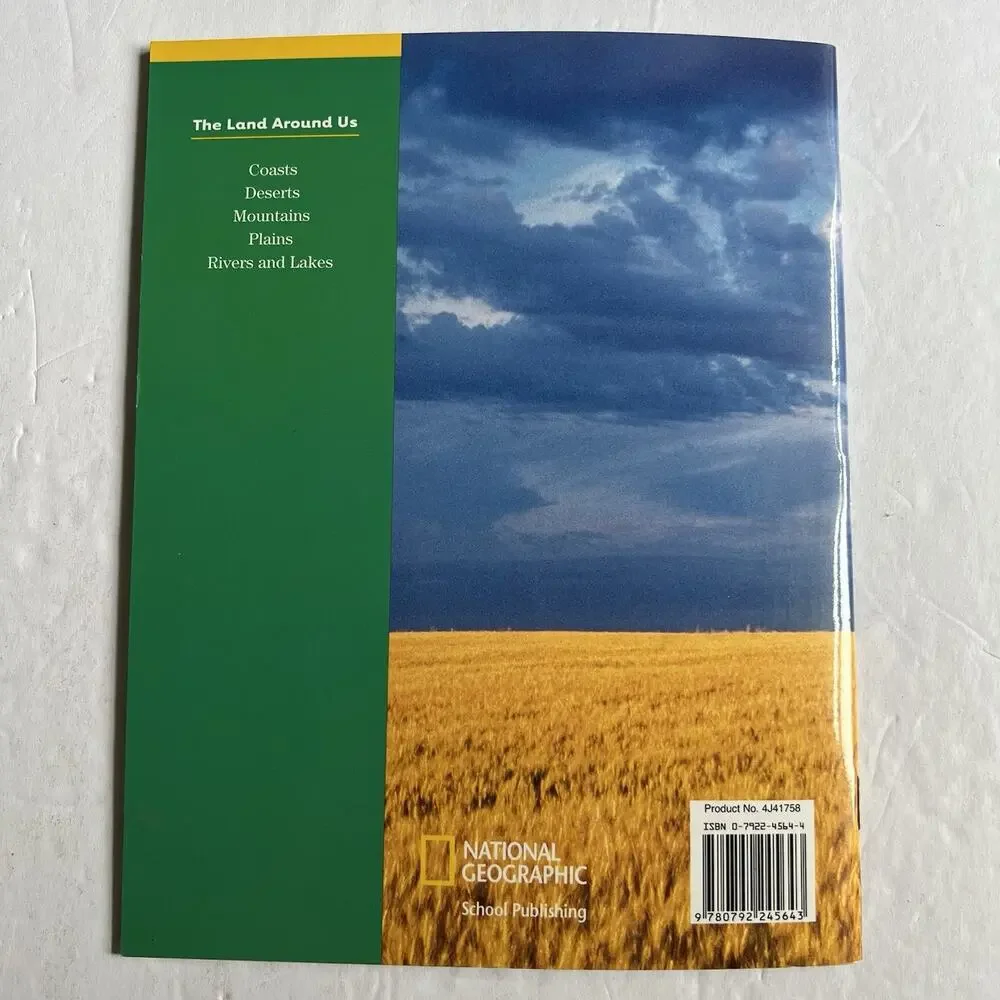 National Geographic Reading Expeditions The Land Around Us Plains Paperback Book